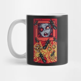 Resident Evil Code Veronica Pixel Art Mug